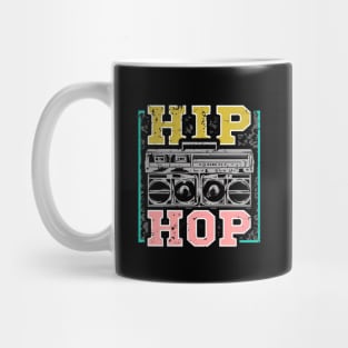 Street style for hip hop with big boombox Mug